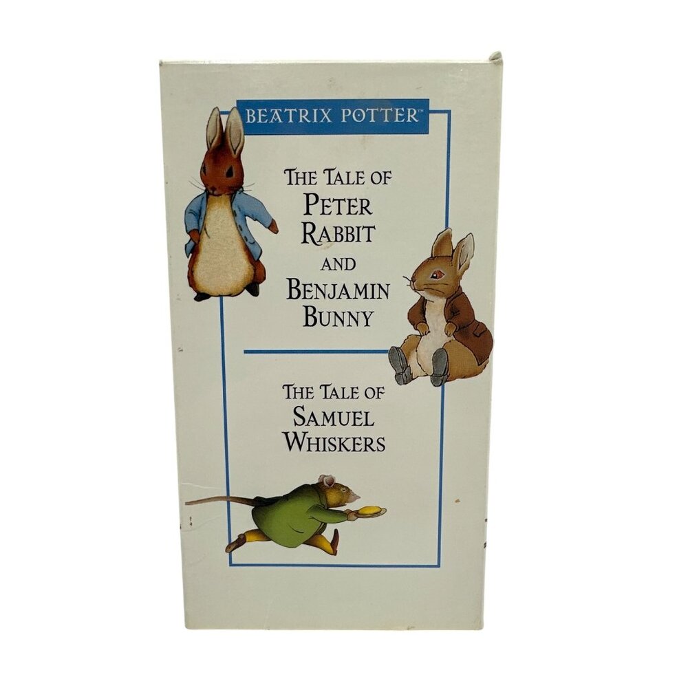 Beatrix Potter Peter Rabbit & Friends 1992 VHS The Tale Of Samuel Whiskers Good
